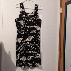 Ouija Board Skater Dress Glow-in-the-Dark (XL)